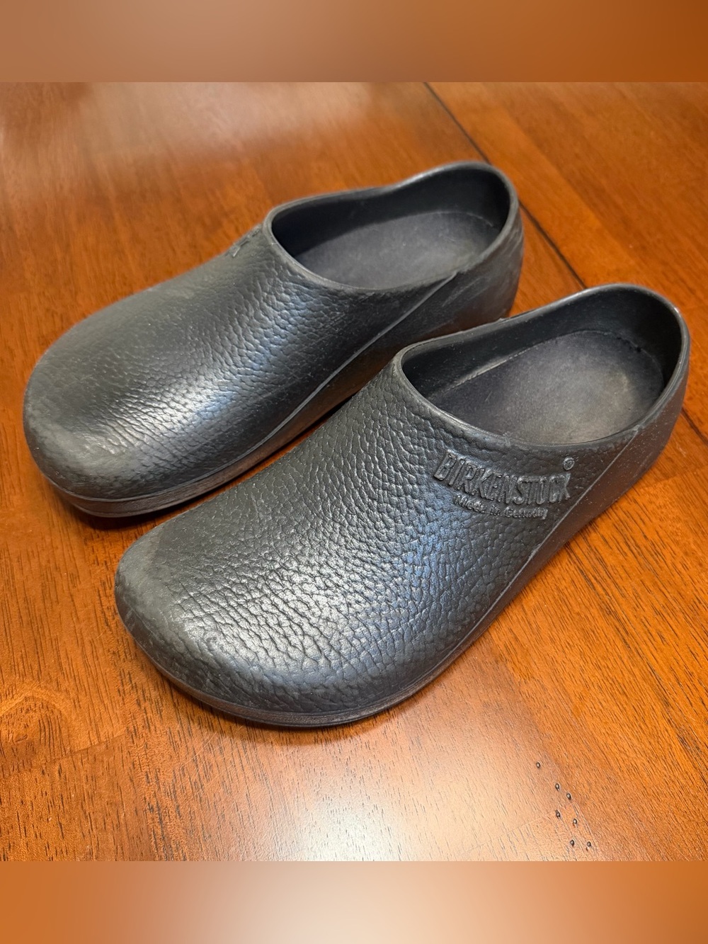 Birkenstock Profi-Birki Black Rubber Clog Mule Mens Size 44 US 11-11.5 Outdoor